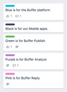 Buffer roadmap key